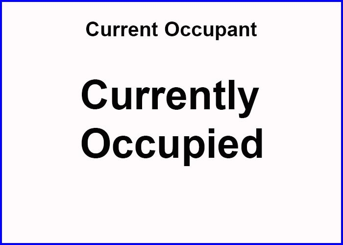 occupied